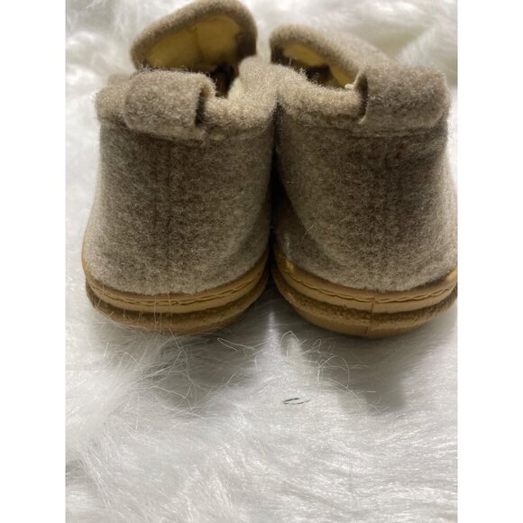 Slippero International Mens Wool Felt Slip-On Slippers With Natural Rubber Sole - Picture 5 of 8